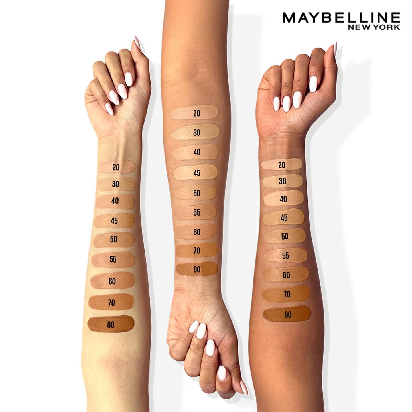 Maybelline, Fit Me, BB Cream, Glow BB Cream, SPF 50, Niacinamide, Hyaluronic Acid, Dewy Finish, Hydrating, Moisturizing, Normal Skin, Dry Skin, Face Makeup, Light Coverage, Shade 20, Adult, Tube Packaging, Glow Makeup, Daily Wear