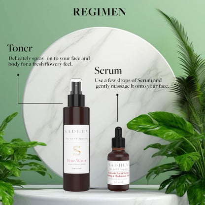Sadhev Ayurvedic Facial Serum Rosehip & Hyaluronic Acid