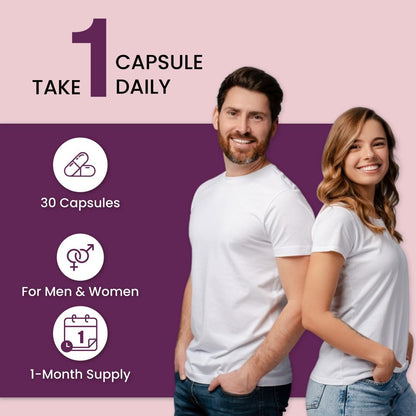 ZEROHARM NMN 250 MG + Berberine Capsules | Longevity Supplement | 99.5% Pure NMN | Boosts Energy, Focus & Cellular Health | Healthy Ageing | NAD+ Booster | 30 Capsules | For Men & Women