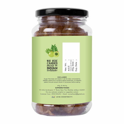 Cravez Dried Amla Candy | Export Quality Aamla | 300 Gram | Low Processed Amla |Natural | No Preservative | No Artificial Colour Used