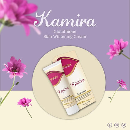 Kamira Skin Brightening Cream 30g – Glutathione, Kojic Acid, Vitamin A, C & E for Even Skin Tone, Dark Spot Reduction & Radiance