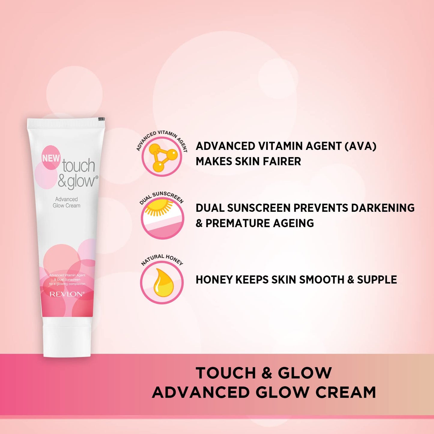Revlon Touch and Glow Advanced glow Cream (75g)