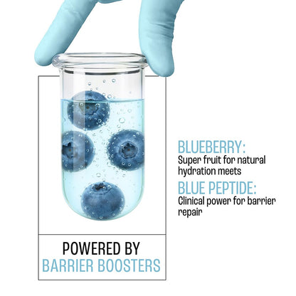 LAKME Blush & Glow, Blueberry + Peptide Gentle Jelly Facewash, 100g, for Hydrated Juicy Glow, with Blueberry Extract & Blue Peptide, Clinically Proven to Repair Skin Barrier, for Dry & Dehydrated Skin