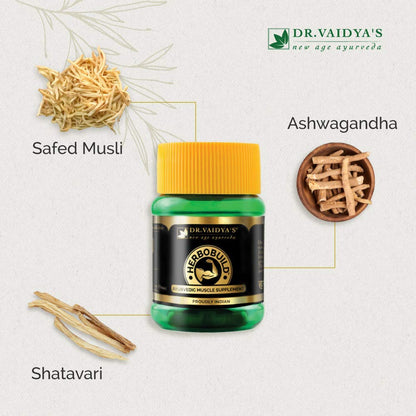 Dr. Vaidya's Herbobuild (DS (30 Capsules)
