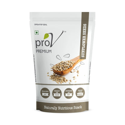 ProV Premium Raw Sunflower Seeds | 250g | High Protein & Fiber | No Cholesterol, No Sugar | Unroasted Surya Phool