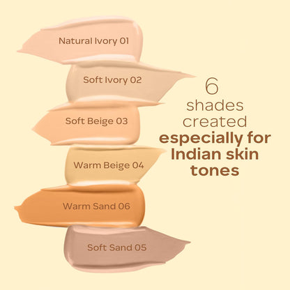 FACES CANADA Ultime Pro Hd Runway Ready Foundation - Soft Ivory 02, 30ml | Dewy Finish | Glass Skin Effect | Luxurious Formula | Lightweight & Breathable | Silky Smooth Texture | No Dryness or Oiliness | Vitamin E & Hyaluronic Acid