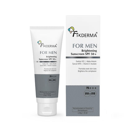 Fixderma Brightening Sunscreen SPF 50 For Men |Sunscreen For Dry Skin- 50g | For Dry Skin