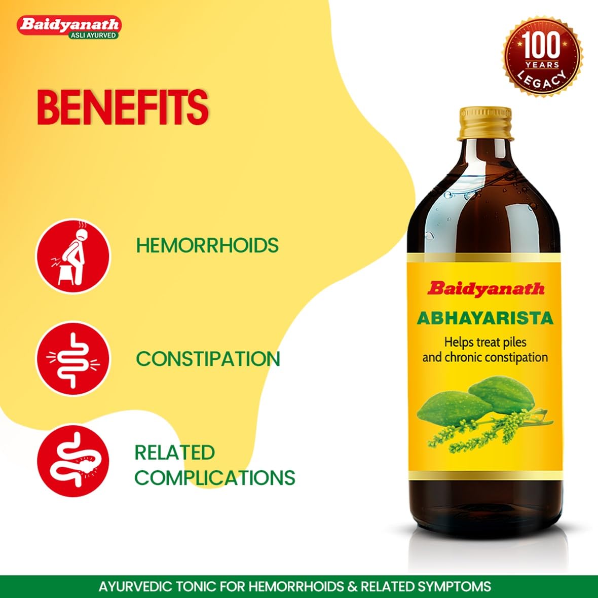 Baidyanath Abhayarist - 450 ml