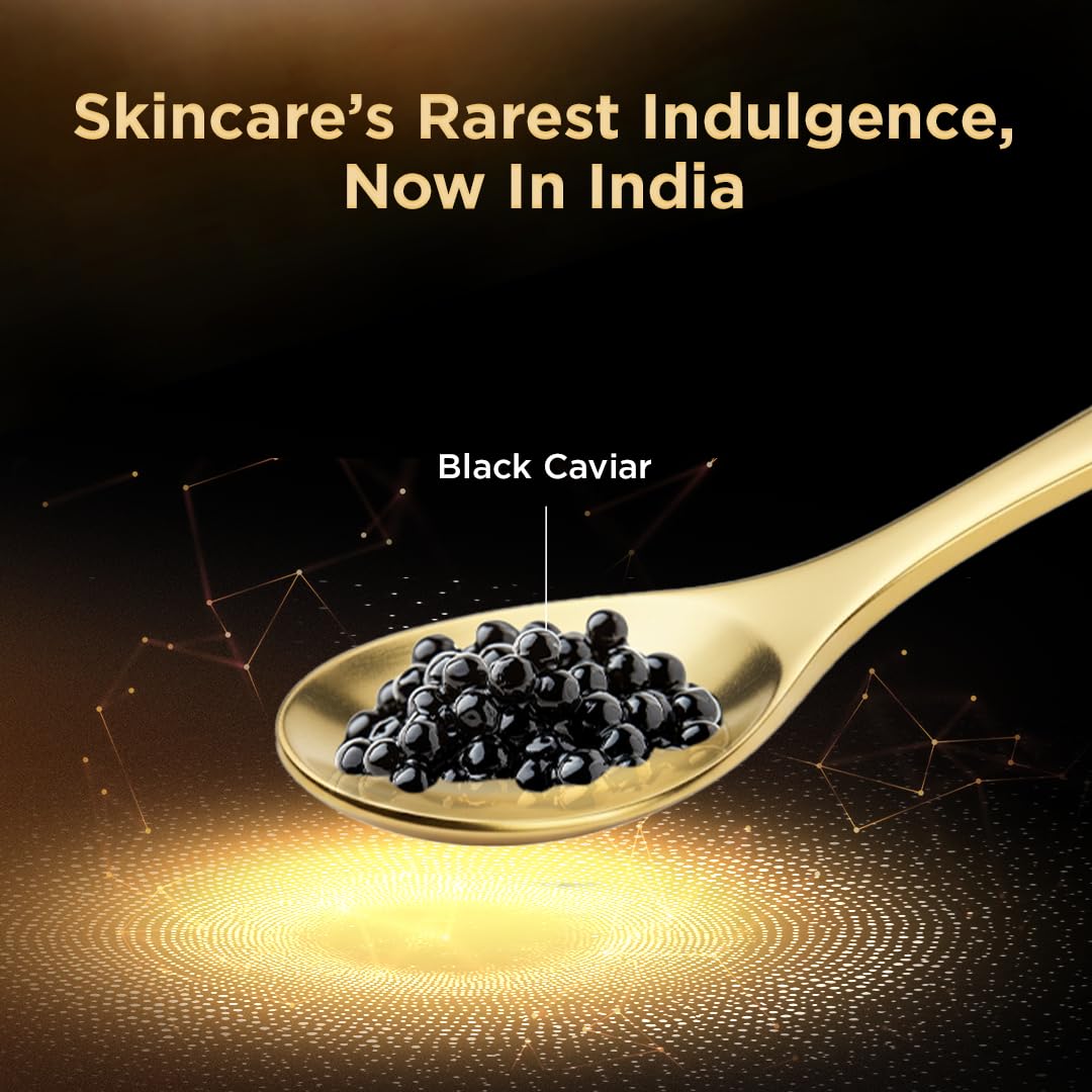 Bio-Essence Bio-Gold 24K Gold Black Gold Water (100ml) | Essence for Hydrating skin, Smoothening wrinkles, Glowing skin and Reducing Dark spots | For all skin types