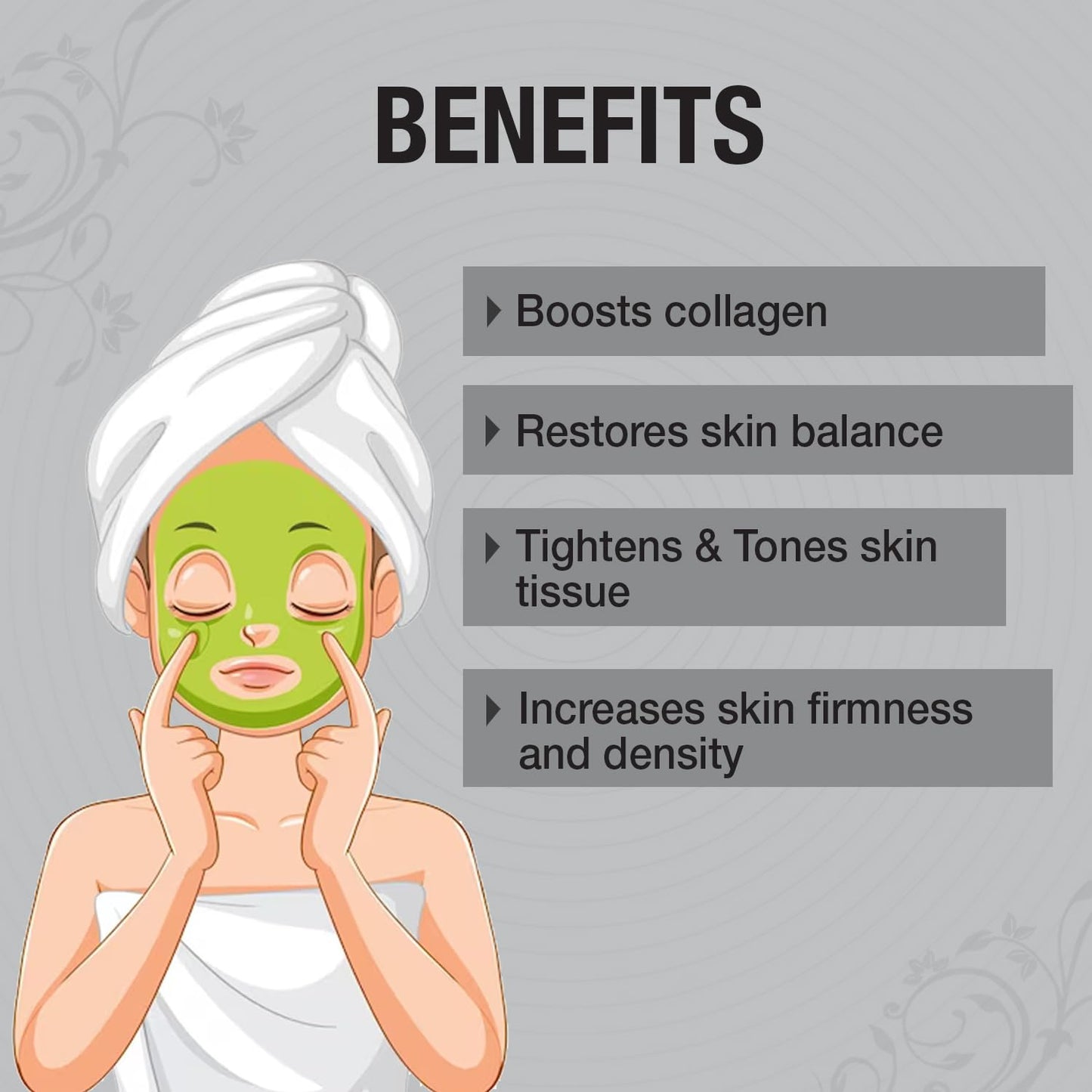 Raaga Professional Stem Cells Infused Platinum 6 Step Facial Kit | Platinum Colloid, Argan Stem Cells | Restores Skin's Moisture | All Skin Types (61 gm)