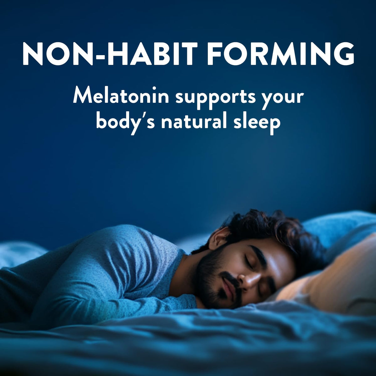 Vicks ZzzQuil Natura, 24s Pack, Non-Addictive Sleep-Aid Gummy, Melatonin helps you fall Asleep Fast