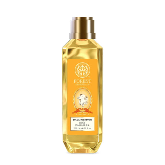 Forest Essentials Baby Hair Oil with 10 herbs specially for Baby Care to gently nourish delicate skin | Ayurvedic Head Massage Oil for Babies | Promotes Hair Growth | Gentle & Natural