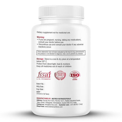 Biotrex Nutraceuticals Multivitamin With Probiotics For Women | Combination of 43 Ingredients | Enhances Energy & Strong Immune Function | Antioxidant | Hair, Skin & Nails | Purity Tested - 120 Tablets