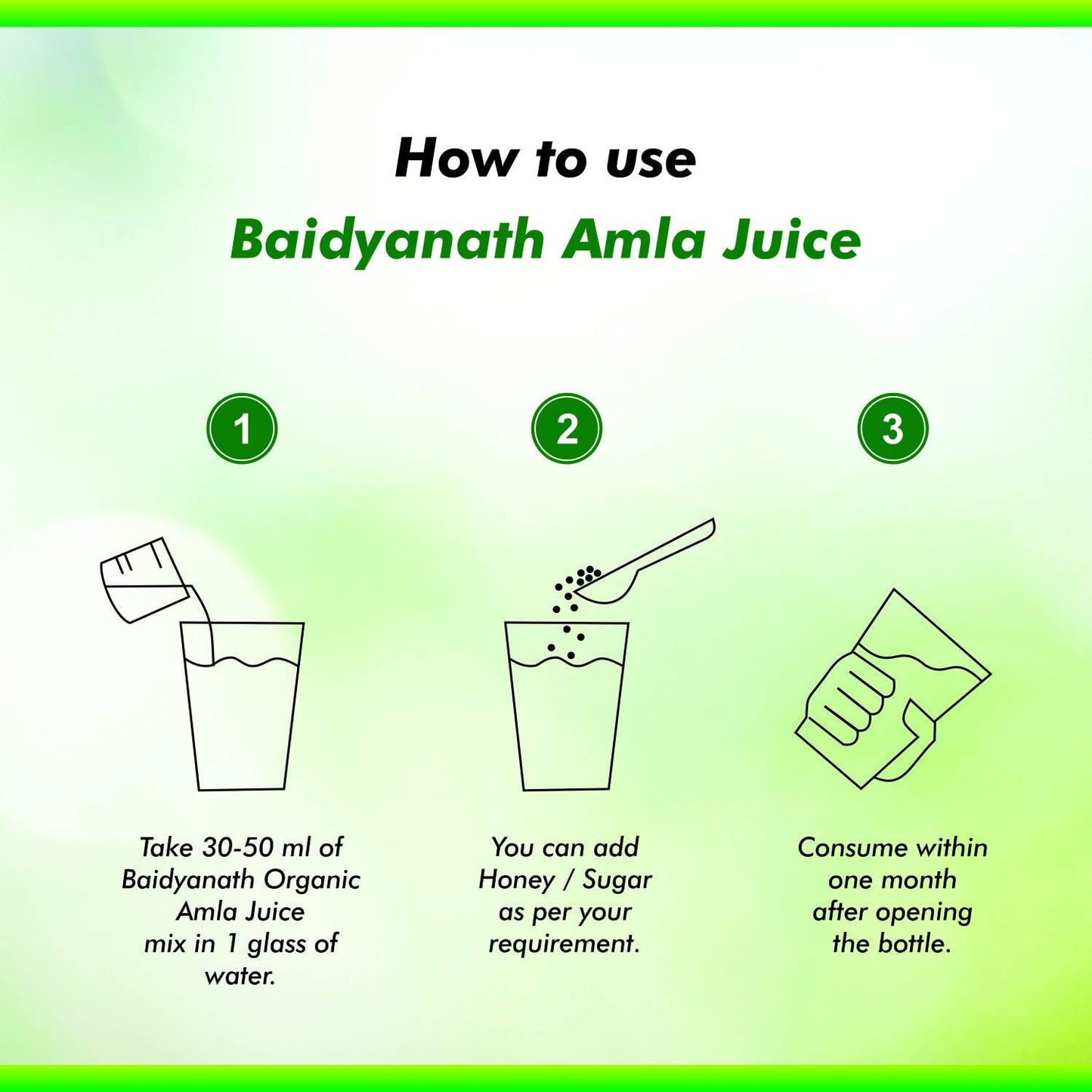 Baidyanath Jhansi Asli Ayurved Amla juice 1L Rich In Vitamin C | Immunity Booster | Safe for Diabetic No Added sugar | Paraben free | Cold-Pressed, Pure & Natural