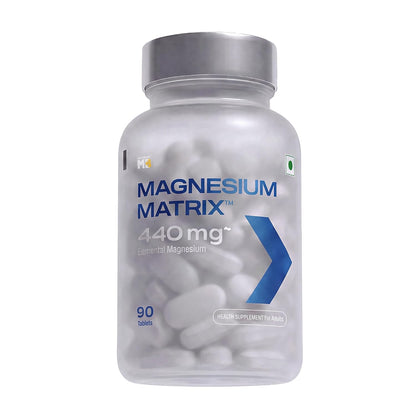MuscleBlaze Magnesium Matrix Tablets | 440mg Elemental Magnesium | Supports Performance, Recovery & Sleep