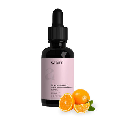 Saturn by GHC Intimate Lightening Serum with Orange Extract & Vitamin C for Lightens Dark Underarms, Back, Neck & Bum, 30 ml