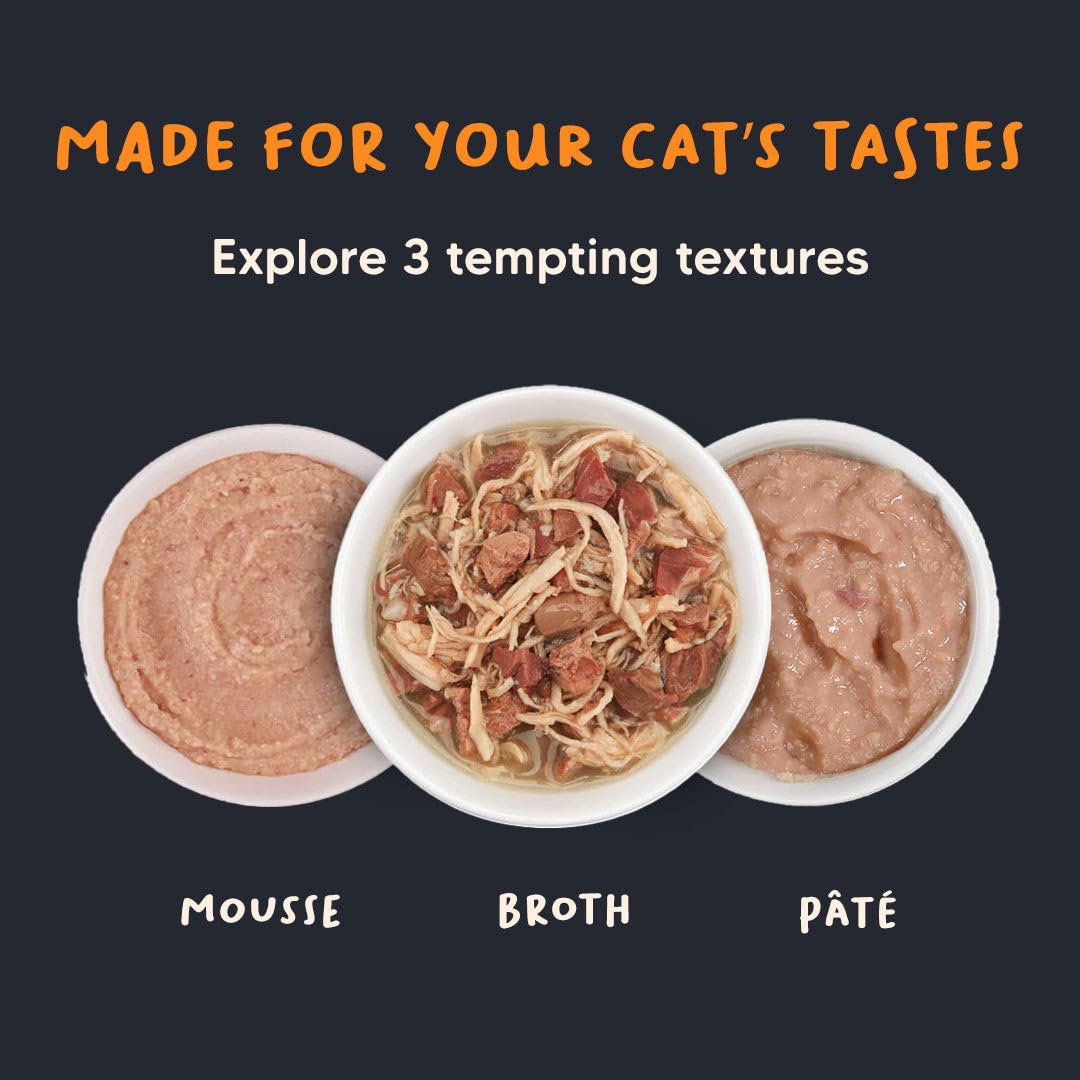 Meowsi by HUFT Chicken Breast in Broth Cat Food - 80 gm | Tender & Juicy Meal for Persian & All Breeds | Rich in Protein & Essential Nutrients for All Life Stages