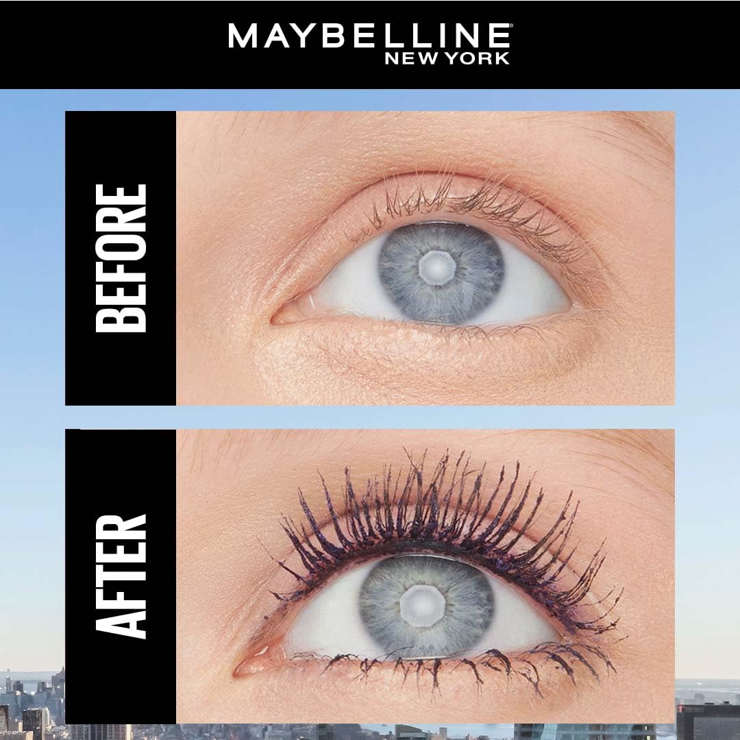 Maybelline New York Lash Sensational Sky High Blue Mascara, Plum Twilight | Lengthening & Easy Wash Formula, 7.2ml