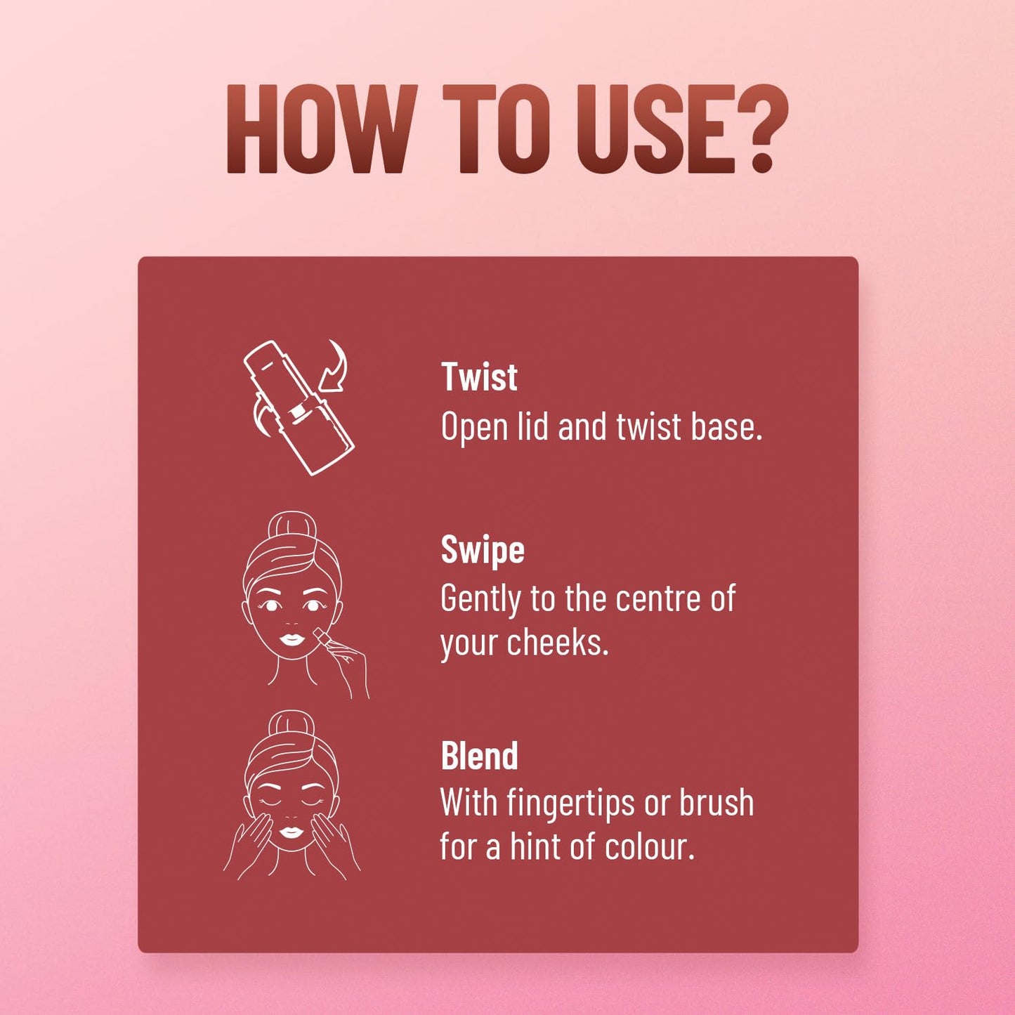 Swiss Beauty Cheek It Up Blush for Cheeks|Lumi-Matte Finish | Lightweight | Easily Blendable | With Jojoba Oil | Shade- High on Pink, 8g