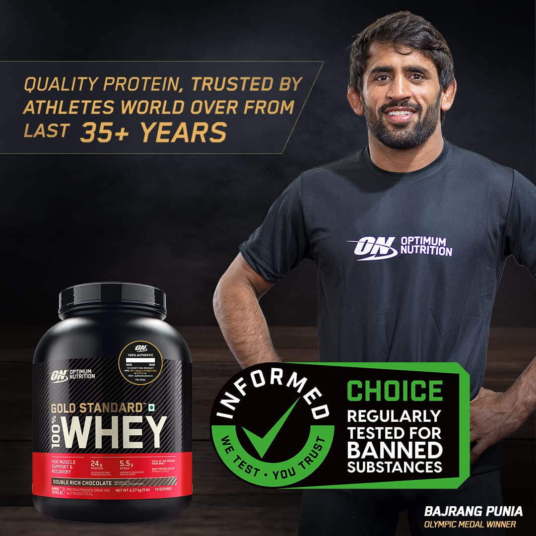 Optimum Nutrition (ON) Gold Standard 100% Whey Protein Powder - 1 lb , Primary Source Isolate