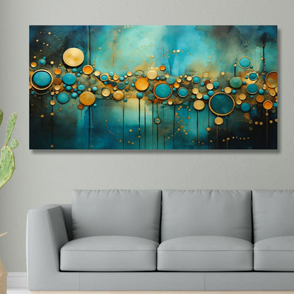 Unframed Rolled Art Print|| Modern Abstract Art Canvas Wall Art Print for Home Décor And Office||Unframed canvas Painting For Wall decor||Home wall and Office Interior CR-208
