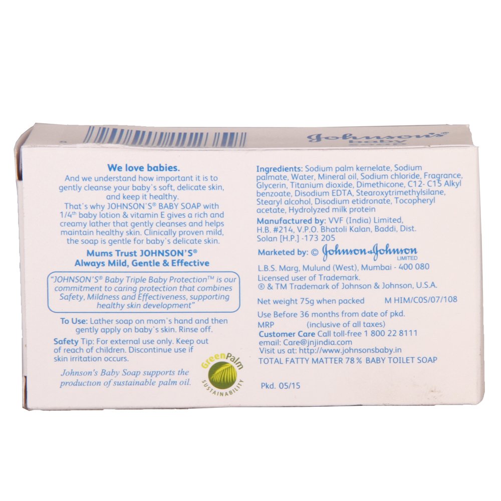 Johnson's Soap - Baby 75g Pack