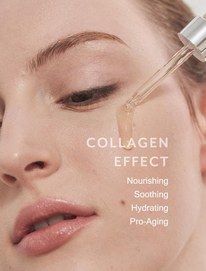 MIZON Collagen 100, Collagen Serum, Original Skin Energy, Facial Care, Improve Skin Texture, Moisturizing, Boost Skin Elasticity, For Face Wrinkles (30ml, 1.01 fl oz)