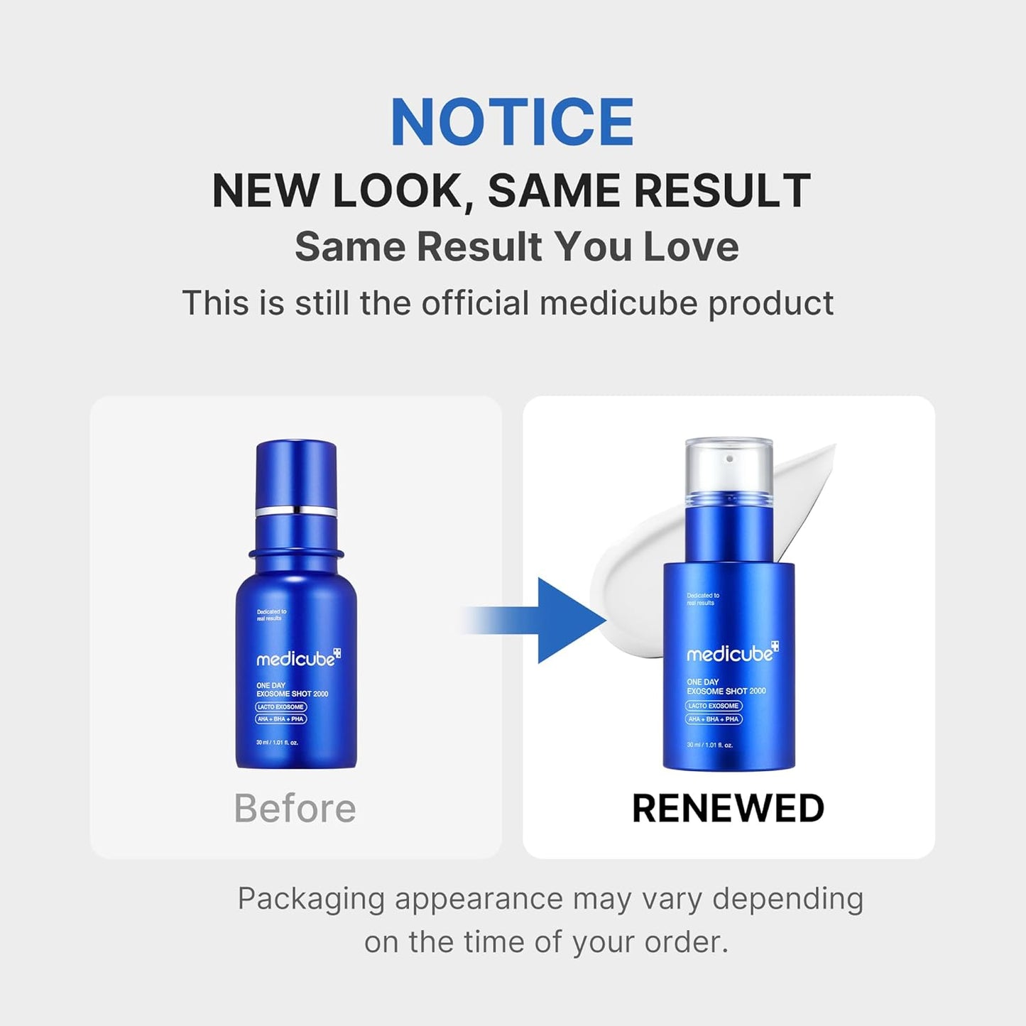 Medicube Zero 1DAY Exosome Shot 7500ppm