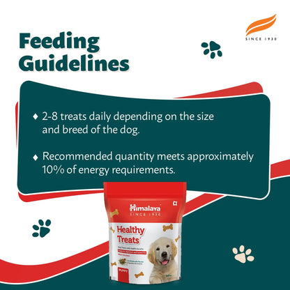 Himalaya Healthy Treats for Puppies | Chicken | 900g | With Ashwagandha & Fennel Seeds | Tasty & Nutritious Puppy Snack