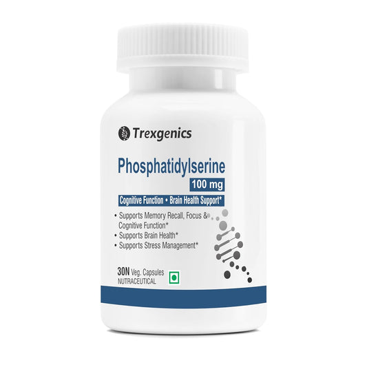 Trexgenics Phosphatidylserine supplement bottle on a white background