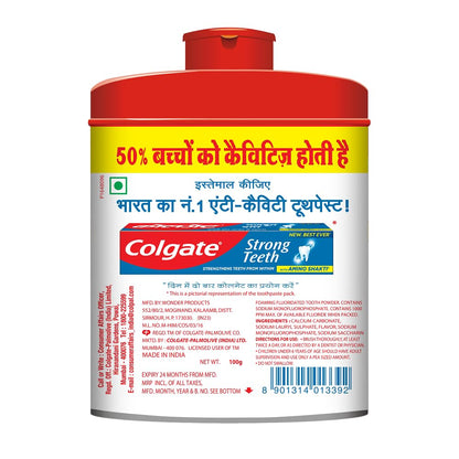 Colgate Cavity Protection Toothpowder - with Calcium and Minerals - 100 g