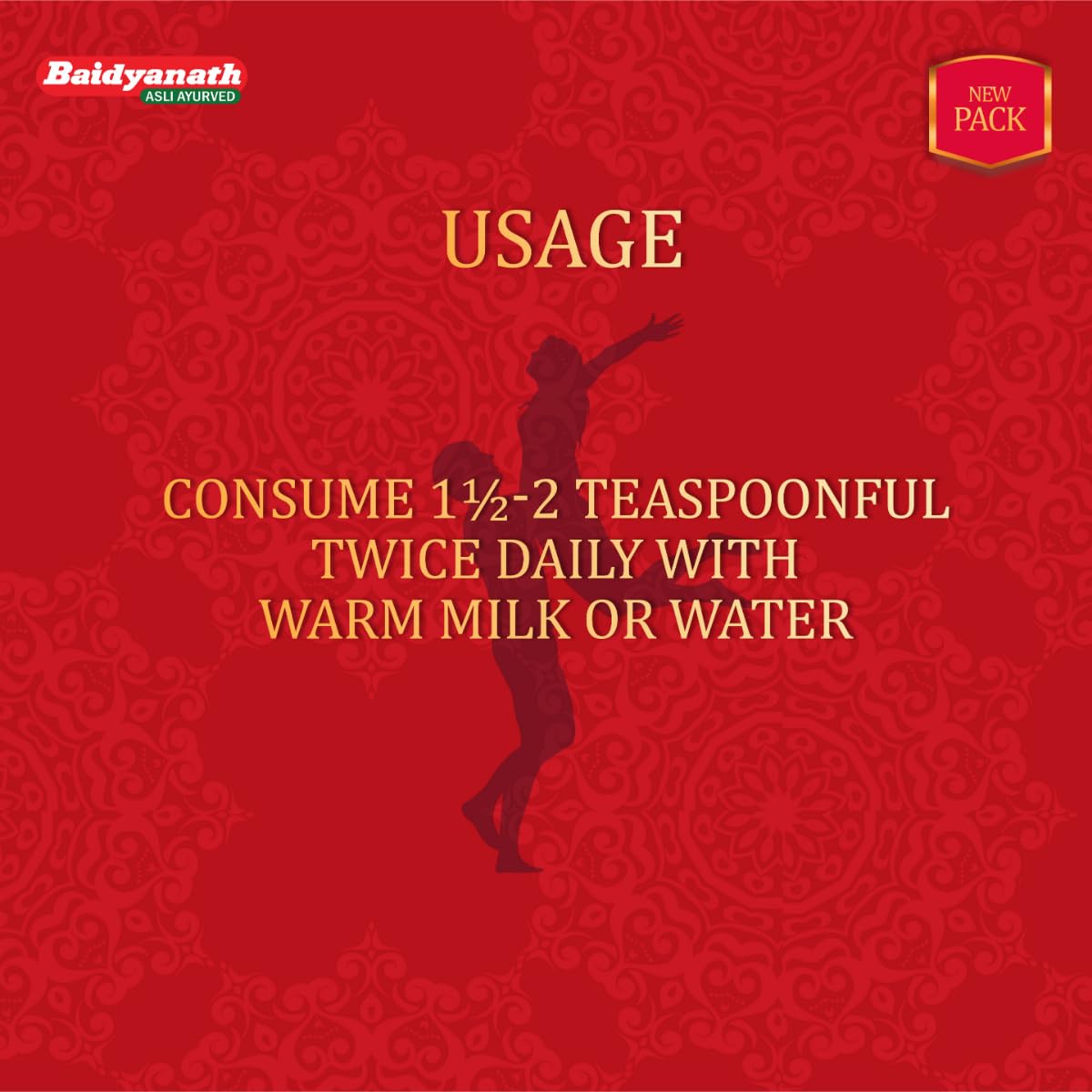 Baidyanath Red Musli Pak - Made With Pure Safed Musli For Strength And Vitality - 250G Powder