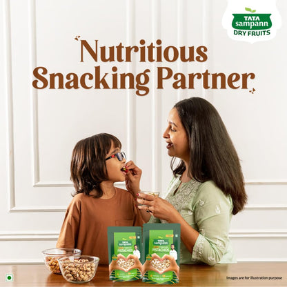 Tata Sampann Pistachios Roasted & Salted, Pista, 200g, Rich In Protein, Phosphorus, & Dietary Fibre, Premium Nuts & Dry Fruits, Crunchy & Delicious Healthy Snack