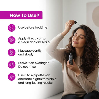 Q-SERA AD Anti-Dandruff Night Scalp Serum | Postbiotic Formula for Recurrent Dandruff & Mild-to-Moderate Seborrheic Dermatitis | 7-Day Visible Action | Leave-In, Non-Greasy | 50 ML