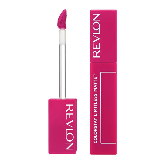 Revlon ColorStay Limitless Matte Liquid Lipstick, Vegan Formula, No-Budge, Longwear Lip Color, Long Lasting, Lightweight/Comfortable, Waterproof, 007 Icon Era, 5 ml
