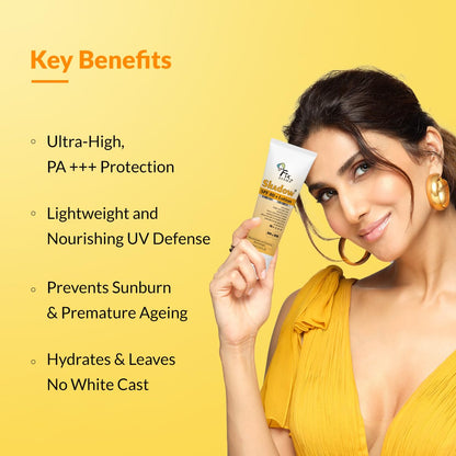 Fixderma Shadow Sunscreen SPF 80+ PA++++ Lotion | Oily Skin & Dry Skin | Protector SPF 80 | Body & Face | Broad Spectrum for UVA & UVB Protection | Women & Men | Non Greasy & Water Resistant - 75ml