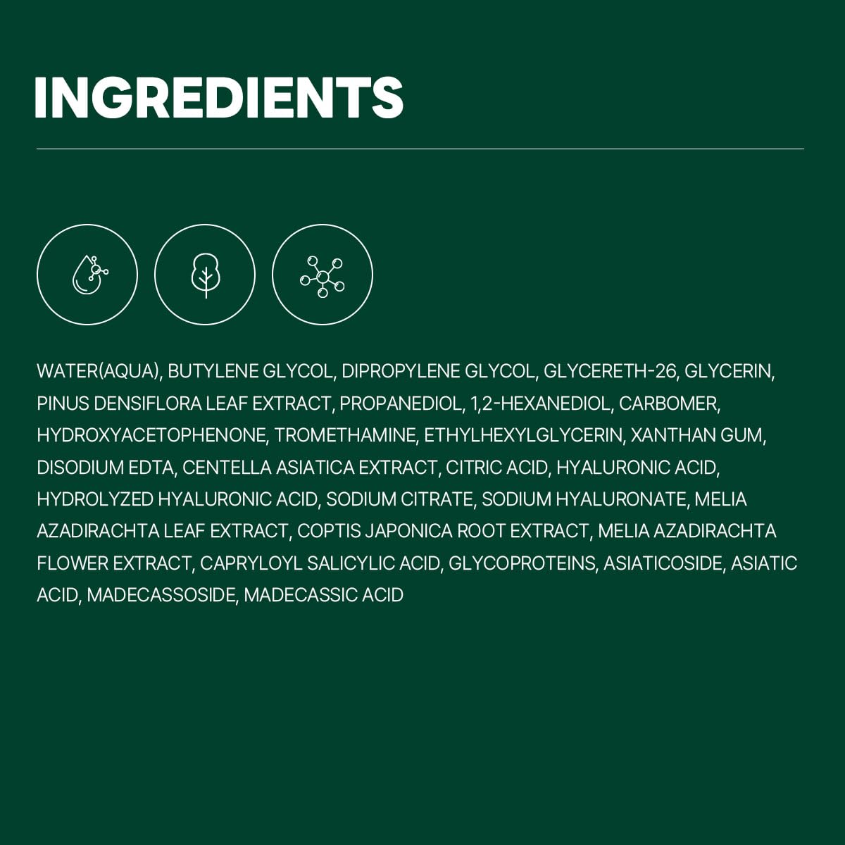 ROUND LAB Pine Calming Cica Ampoule 30ml, Hydrating and Soothing Serum with Pine Cica and Hyaluronic Acid for Skin Barrier Strengthening, Gentle Exfoliation, and Deep Moisture, Korean Skincare