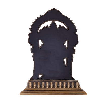 Panchmukhi Hanuman Idol for Home Decor & Pooja Room | Antique Finish Hanuman Statue | Hindu Religious Murti for Temple, Office, Living Room & Gift (13x4.5x10 cm, 185g)