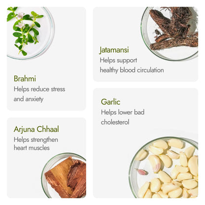 Kapiva BP Care Juice - 100% Ayurvedic Juice to Support Healthy Blood Pressure Levels| Arjuna, Jatamansi & 8 Other Herbs 500ml