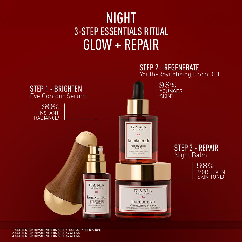 Kama Ayurveda KUMKUMADI YOUTH-REVITALISING SOFT CREAM, 15 ML | Brightening Day Cream| NEW & IMPROVED