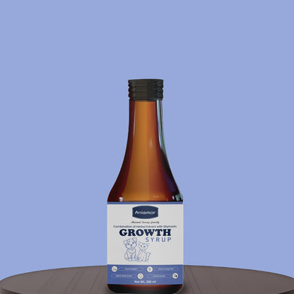 Aniamor Growth Promoter Syrup for Dogs and Cats||Pets Supplement|All Life Stage|200ml Bottle