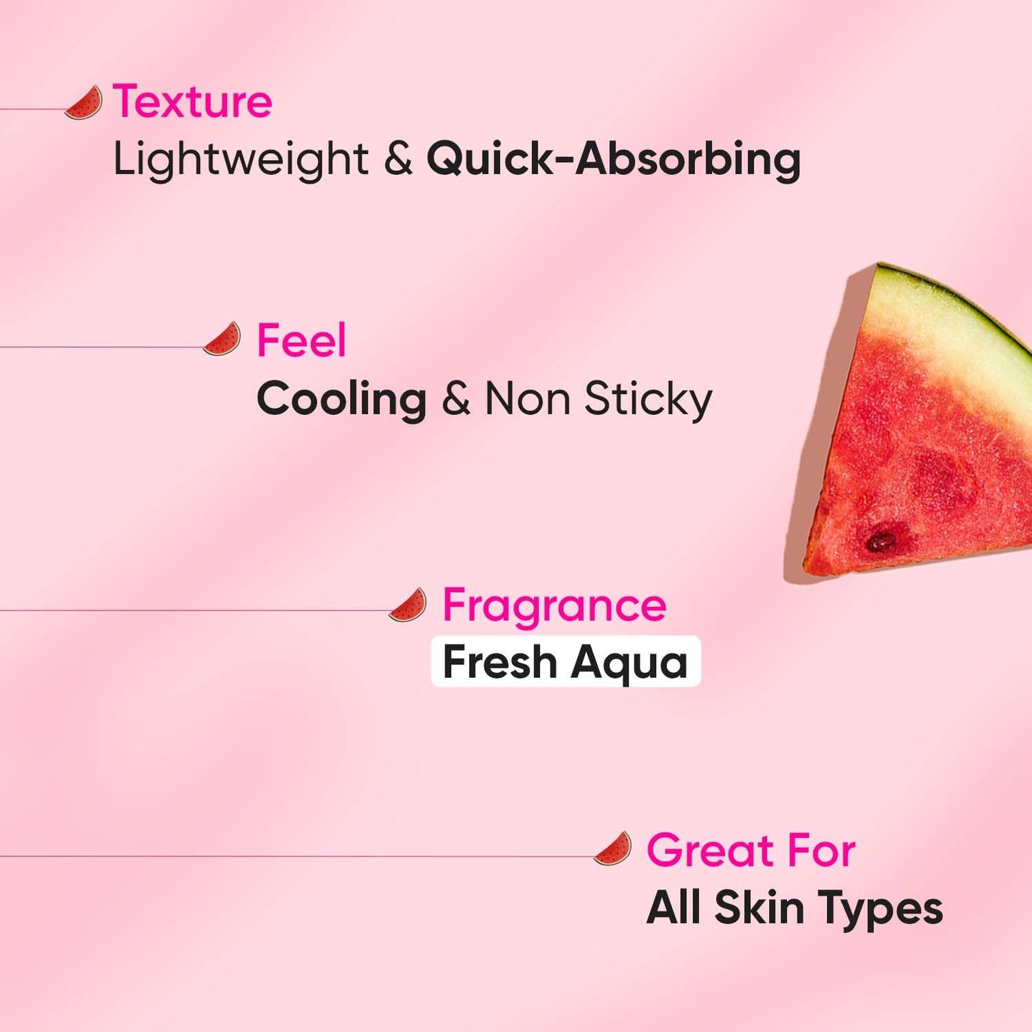 Zephivo Dot & Key Watermelon Cooling Underarm Roll On | Odour & Sweat Controls | 4% AHA + BHA | Fresh Aqua Fragrance | Gently Exfoliates & Smooths Skin | For Men & Women | 50ml

