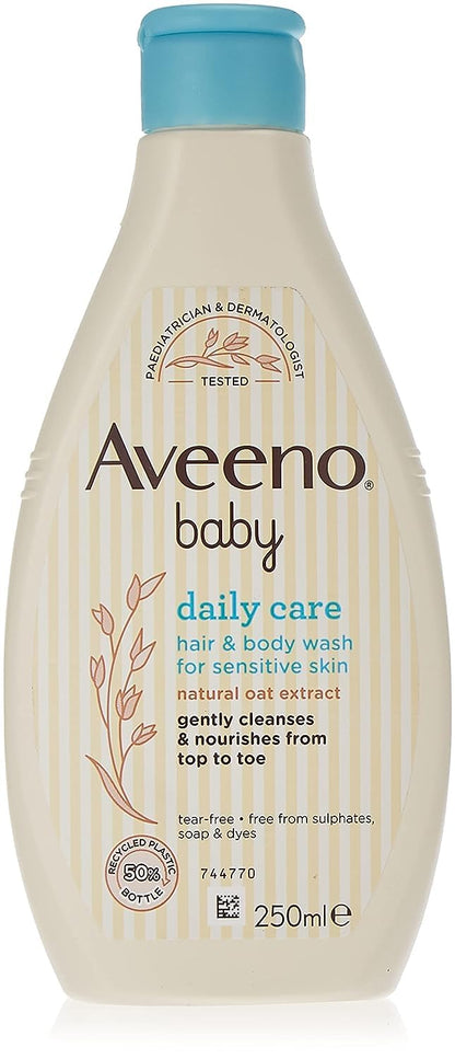 Aveeno Baby Daily Care Hair and Body Wash 250ml