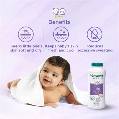 Himalaya Baby Powder 400g | Refreshes and keeps baby's skin smooth and dry