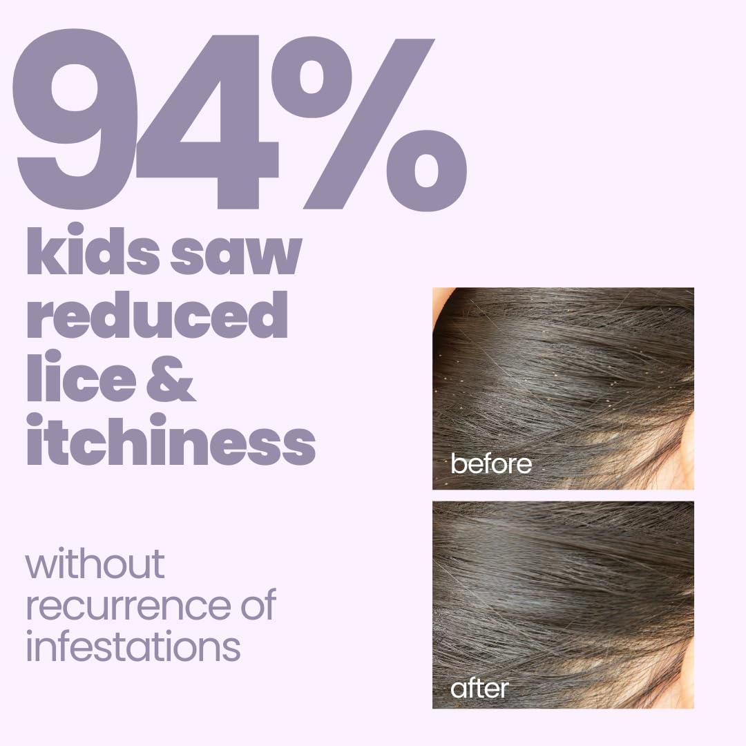 Tuco® Kids Natural Lice Buster Shampoo, 100ml | Infused with Camphor, Neem, Tea Tree Oil, Perfect for Lice & Itchy Scalp, Ages 2-5, 4-10, 10-15, 5-10 Years
