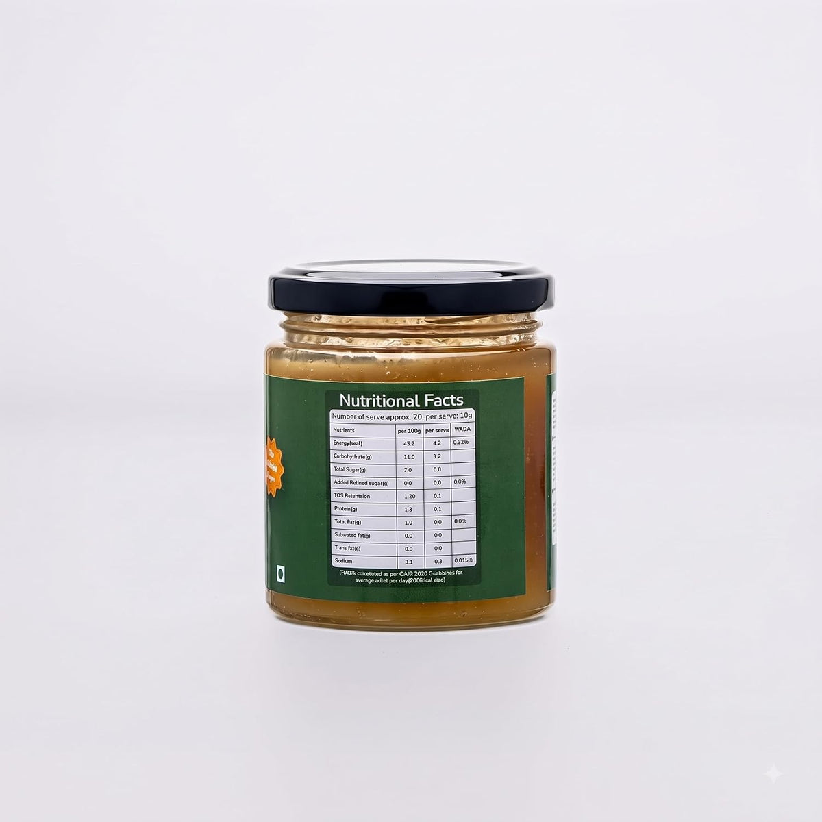 Jammy Jams Pineapple Jam | No Added Sugar | Made With Real Fruit - 200g