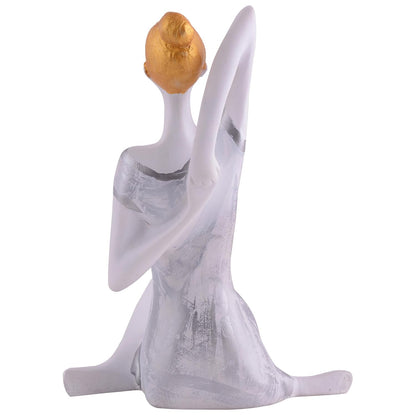 Yoga Lady Home & Office Decor showpiece (y800)