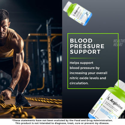 Haleup L-Arginine 1000 mg Veg Capsules