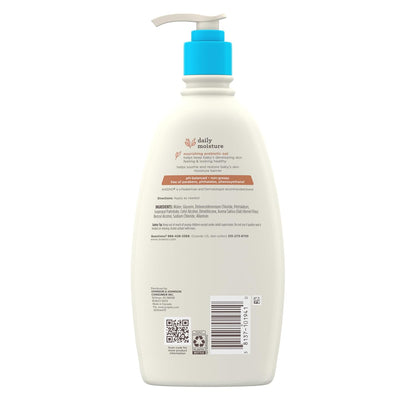 Aveeno Baby Daily Moisturizing Body Lotion | 24 Hour Protection for Sensitive Skin | Active Natural Oats Formula |Paraben Free, Fragrance Free | US Pediatrician Recommended, 532ml