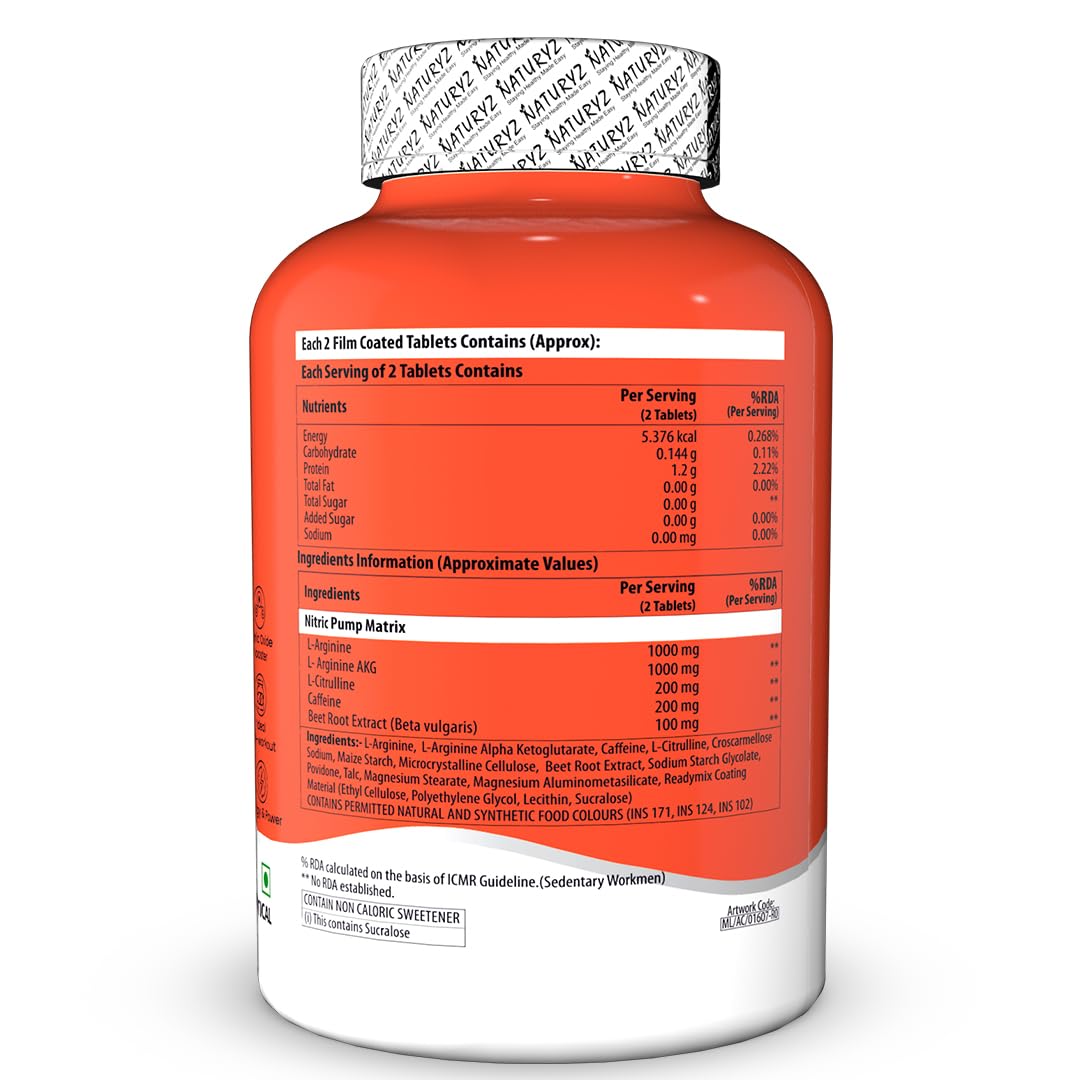 Supplement bottle with nutritional information on a white background